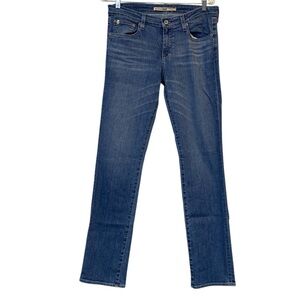 BIG STAR KATE Women's size 29 Medium Blue Straight-Leg Mid rise 5 pocket Jeans